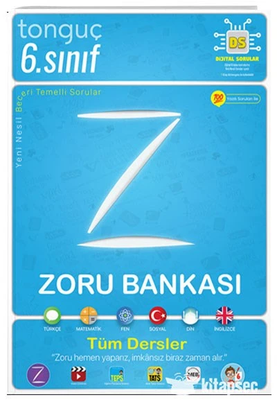 Tonguç Akademi 6. Sınıf Zoru Bankası Tüm Dersler ürün görseli 1