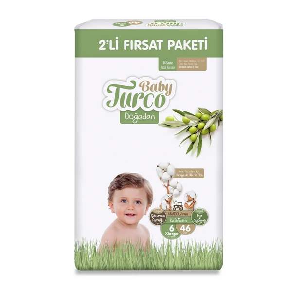 Baby Turco 2li Fırsat Paketi Xl 46lı