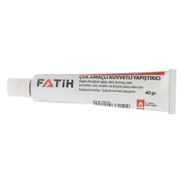 Fatih Çok Amaçlı Solventli Sıvı Yapıştırıcı 40 gr (36210) - 2