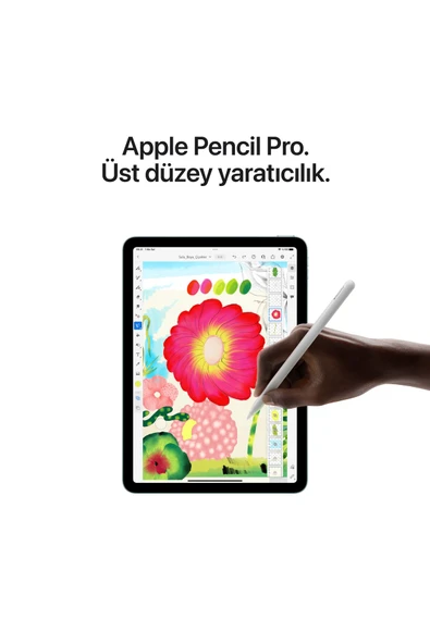 Apple İpad 13" iPad Air Wi-Fi + Cellular 128GB - Mor (2 Yıl Apple Türkiye Garantili) - 6