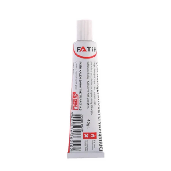Fatih Çok Amaçlı Solventli Sıvı Yapıştırıcı 40 gr (36210)