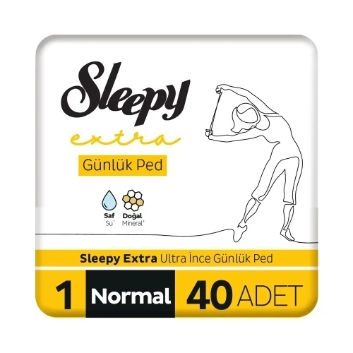 Sleepy Extra Günlük Ped 1no 40lı