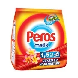 Peros Matik 1.5 Kg Beyaz Ve Renkli