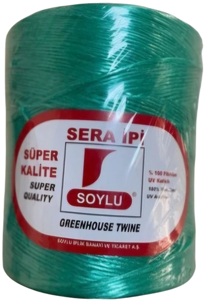 Yeşil Sera İpi (Klips İpi)(Soylu İp)(Uv Katkılı Fibrilize) - 2