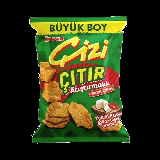 Ülker Çizi Çıtır Tul.pey.&köz Bib.aromalı 80gr