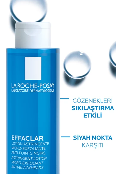 La Roche Posay Effaclar 200 ml - Sıkılaştırıcı Mikro Soyucu Tonik - 2