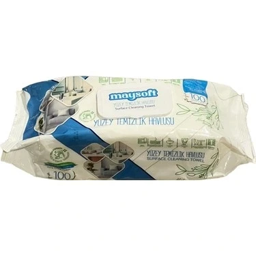 Maysoft Yüzey Temizlik Havlusu 100adt