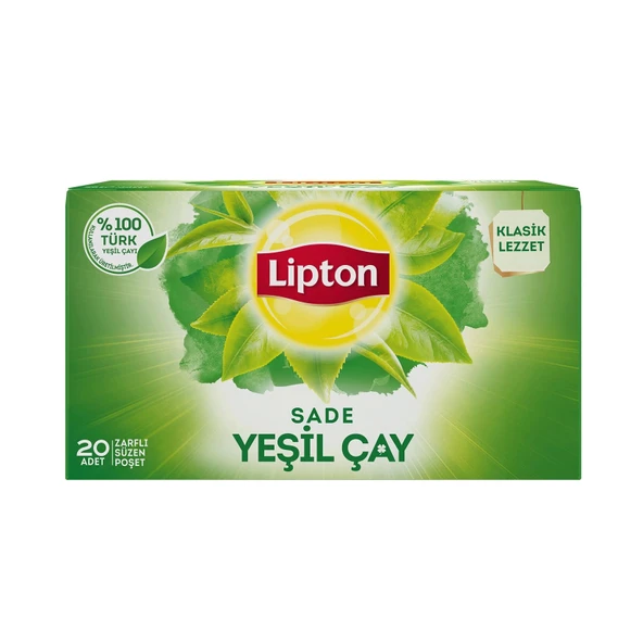 Lipton Yeşil Çay 20li Sade ürün görseli