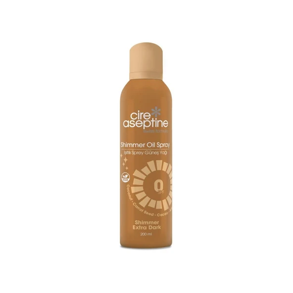 Cire Aseptine Shimmer Işıltılı Oil Sprey 200 ml