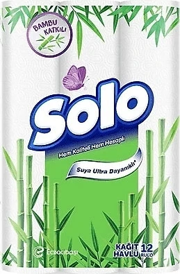 Solo Kağıt Havlu 12li Bambu