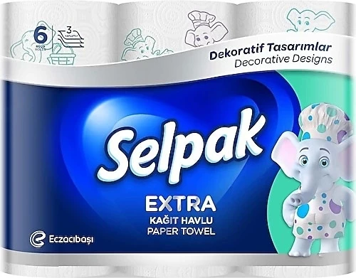 Selpak Kağıt Havlu 6lı Extra