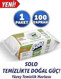 Solo Yüzey Temizleyici 100lü Havlu Okaliptus Çam