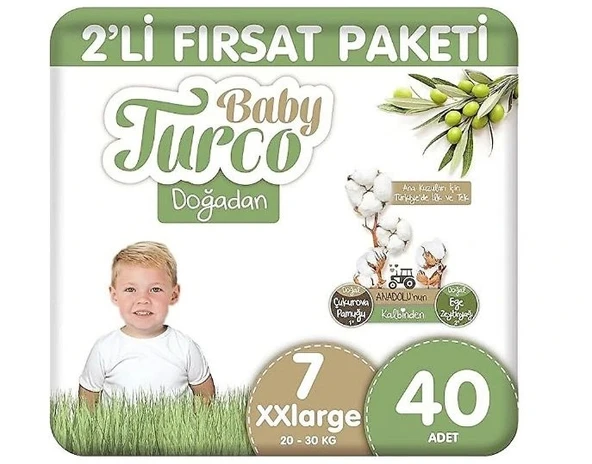 Baby Turco 2li Fırsat Paketi Xxl