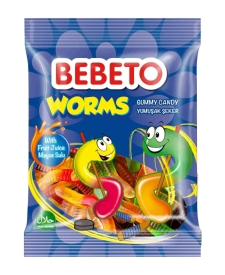 Bebeto Worms Yd 80gx6 Dopa Tr 80 Gr