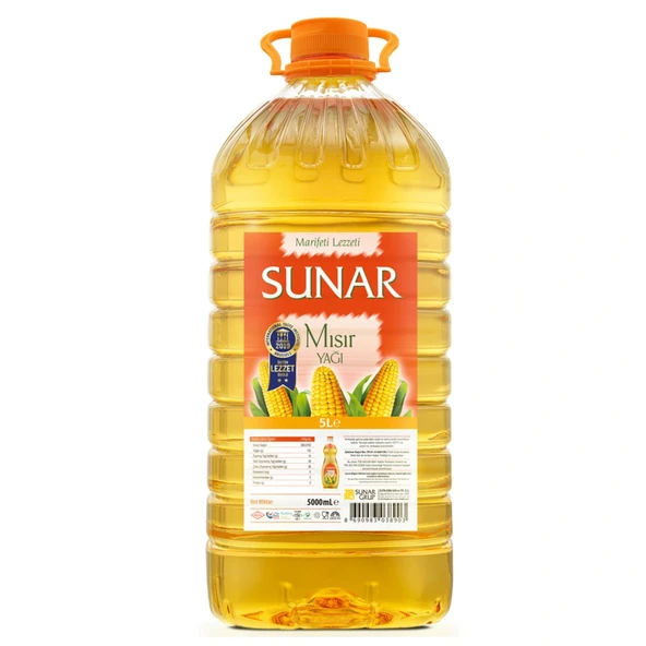 Sunar Mısır Yağ 5lt