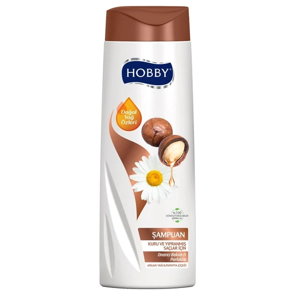 Hobby Şampuan Argan Yağı Ve Papatya 500ml