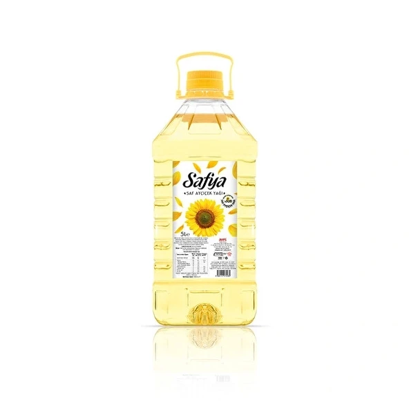 Safya Ayçiçek Yağı Dar Pet 5 lt - 2