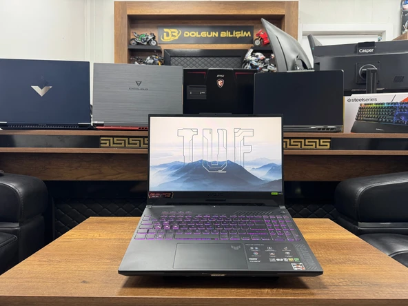 Asus TUF Gming A15 FA507NU-LP052 AMD Ryzen 7 7735HS 16GB RAM 512GB SSD RTX4050 15.6” FHD 144Hz (İKİNCİ EL)