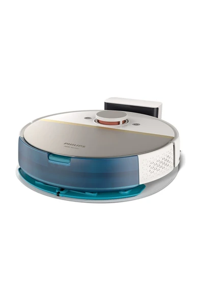 Philips HomeRun 7000 Serisi Aqua XU7000/02 Beyaz Gold Akıllı Robot Süpürge - Resim 2