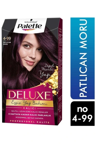 Palette Deluxe Saç Boyası 4-99 Ametist Moru 50ml