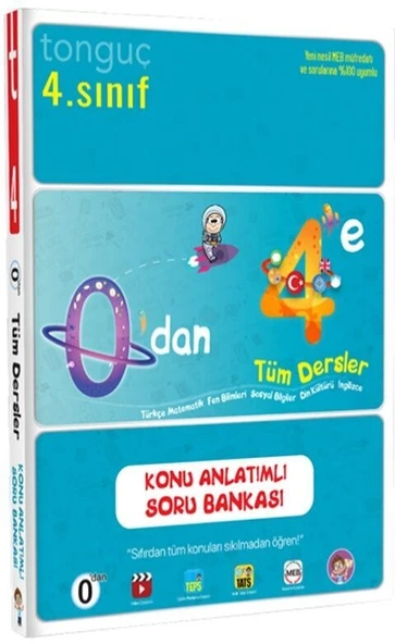 Tonguç Akademi 0 dan 4 e Konu Anlatımlı Soru Bankası