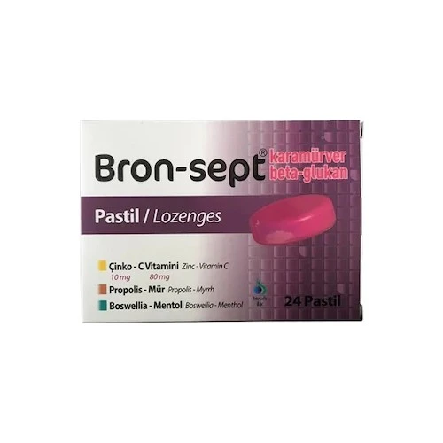 Bron-Sept Pastil Karamürver&Vitamin-C 24'Lü
