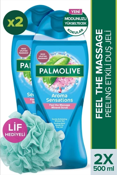 Palmolive Duş Jeli 500 Ml Aroma Sensatıons Feel The Massage Paket 2li