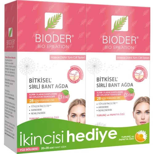 Bıoder Bant Ağda Yüz 20 Li 2. Hediye