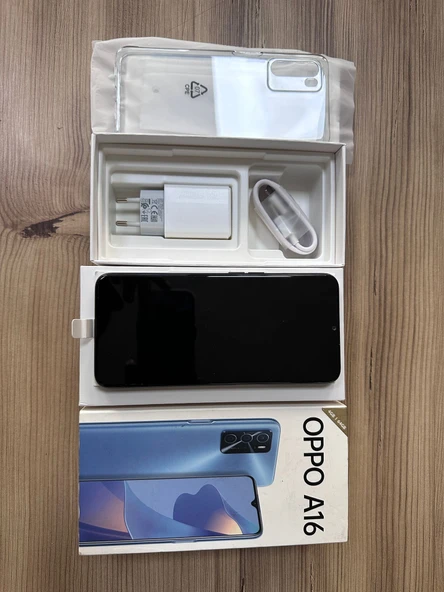 OPPO A16 32 GB TEŞHİR ÜRÜNÜ SIFIR AYARINDA  ADINIZA FATURALI