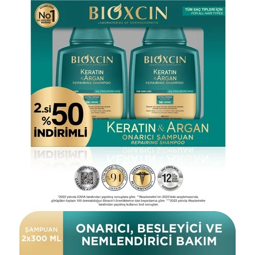 Bıoxcın Keratın-Argan Şamp 2.%50