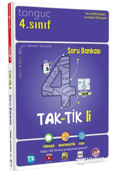 4. Sınıf Taktikli Soru Bankası Tonguç Akademi