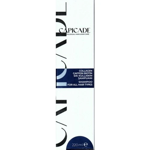 Capıcade Collagen Cafein Biotin Sampuan 220 Ml