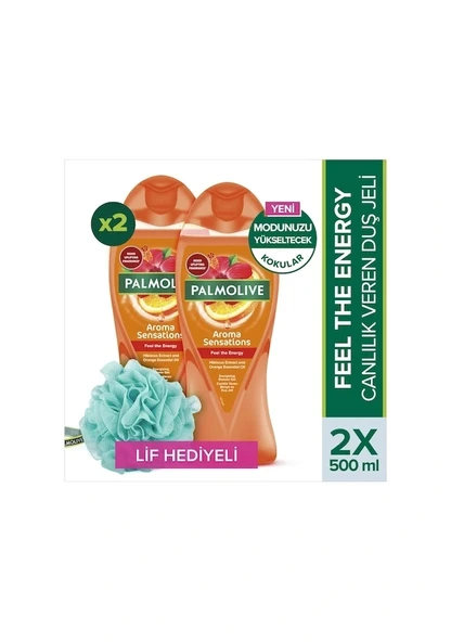 Palmolive Duş Jeli 500 Ml Aroma Sensatıons Hibiscus Paket 2li