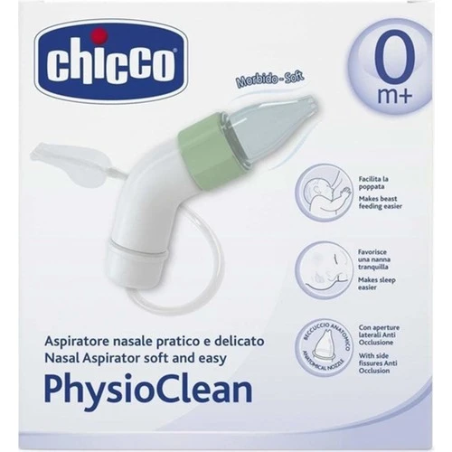 Chicco Burun Aspiratörü 115 Yumuşak Ve Kolay Physioclean 0 Ay+
