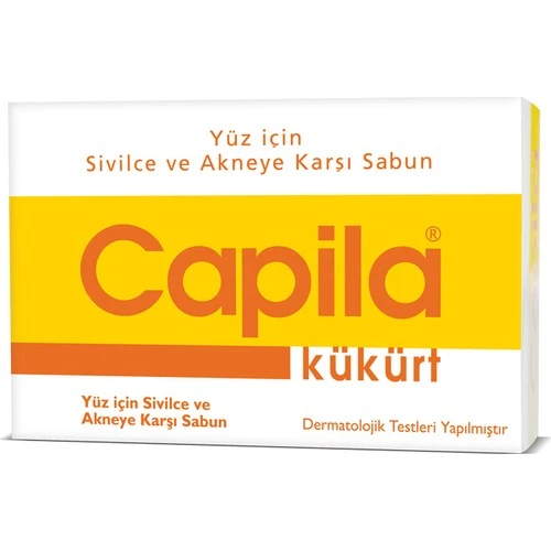 Capıla Sivilce & Akneye Karşı Kükürtlu Sabun 90Gr