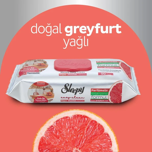 Sleepy Easy Clean Greyfurtlu Süper Mutfak Havlusu 50'li - 2