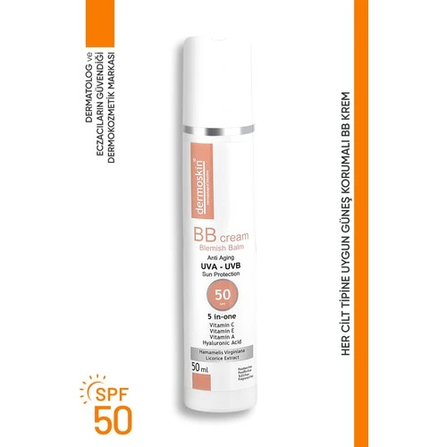 Dermoskin Bb Krem 50 Spf