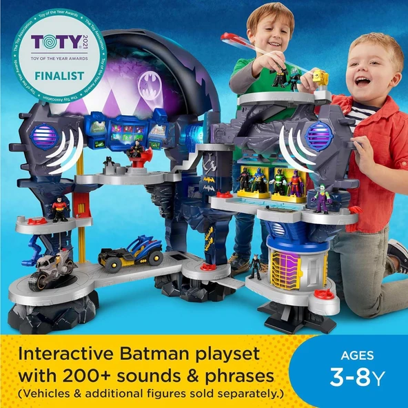 Imaginext DC Super Friends Süper Büyük Batcave Batman Evi Batman Mağarası imaginext