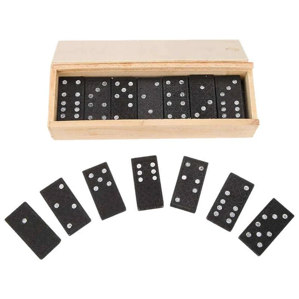 Ahşap Domino Seti - 2
