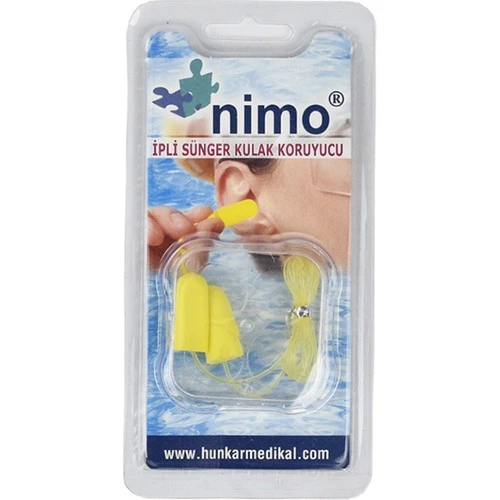 Nımo Kulak Tıkacı Sünger 2 Adet