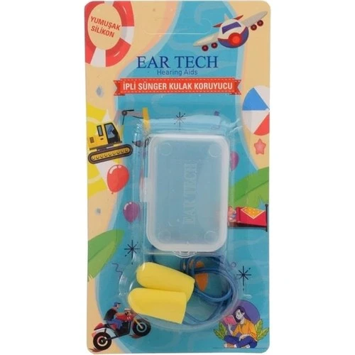 Ear Tech Kulak Tıkacı Sungerlı Iplı 2 Lı