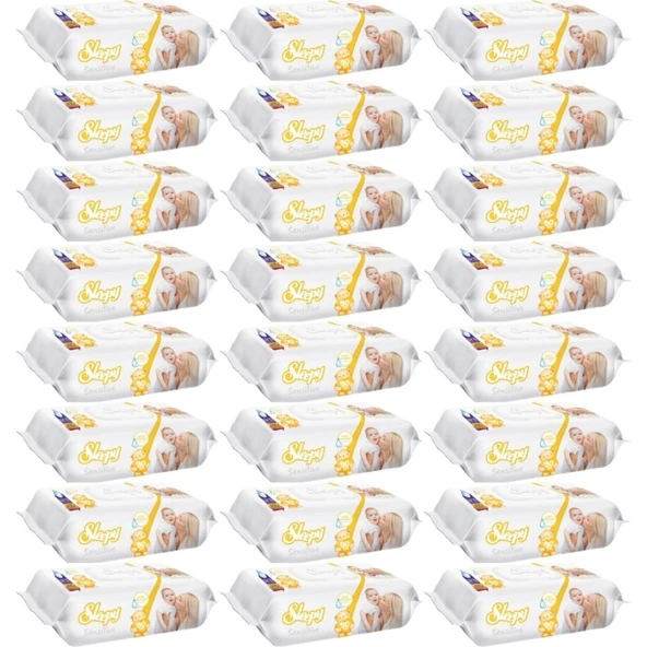 Sleepy Sensitive Islak Havlu 90 'lı 24 Adet ürün görseli