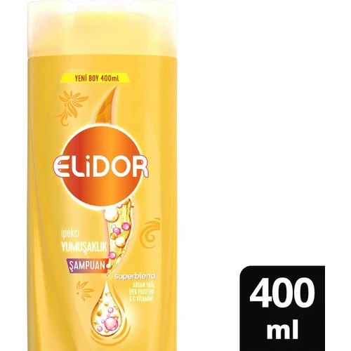 Elidor Şampuan İpeksi Yumuşaklık 400Ml