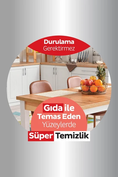Sleepy Easy Clean Süper Yüzey Temizlik Mutfak Havlusu Greyfurt Yağlı 4x50 (200 YAPRAK) - 4