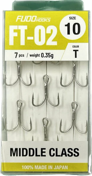 Fudo 2248 Treble Middle Class Galvaniz 3lü Nikel İğne