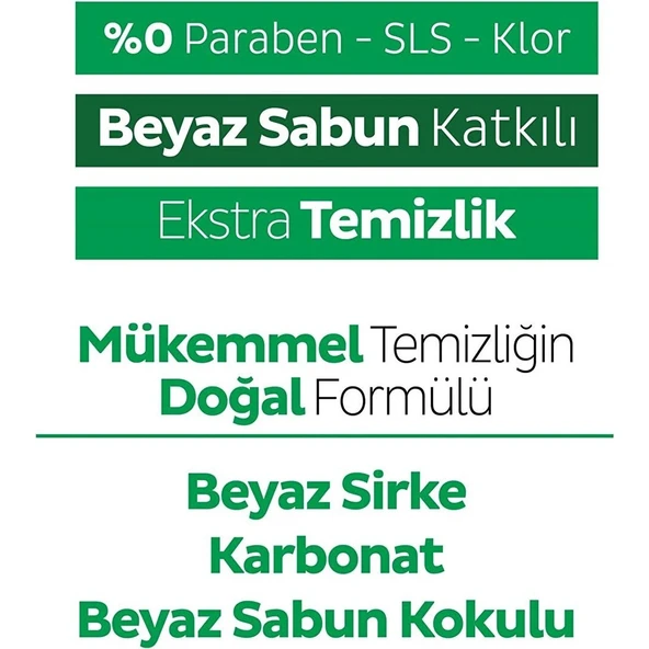 Sleepy Easy Clean Beyaz Sabun Katkılı Yüzey Temizlik Havlusu 3 Paket 300 Yaprak - Resim 3