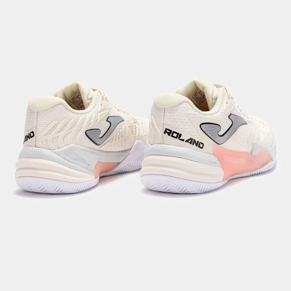 Joma Roland Kadın Bej Toprak Kort Tenis Ayakkabısı TROLLS2525C - Resim 3