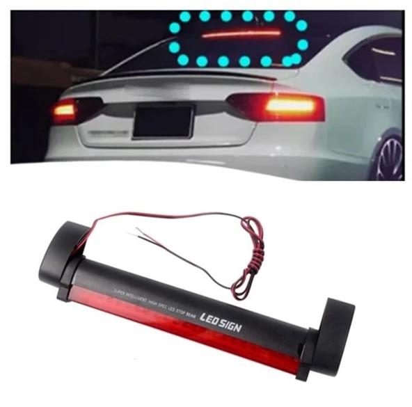Çakar Modüllü 20 Modlu 24 Ledli Arka Cam 3.stop Lambası 12v.