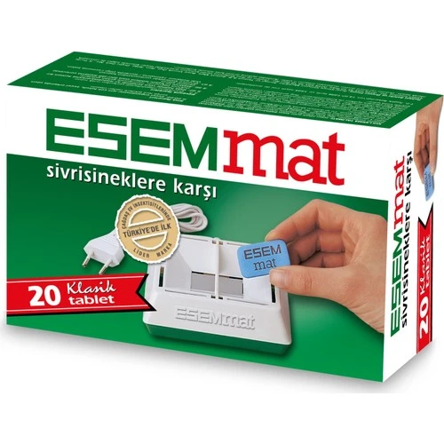 Esemmat Tablet Sivrisinek Kovucu 20 Tablet