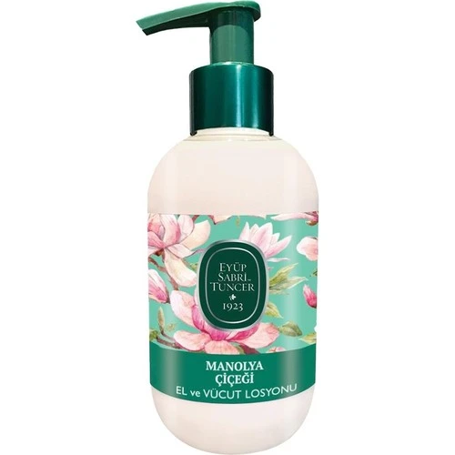 Eyüp Sabri Doğal Zeytinyağlı El Vücut Losyonu Manolya Çiçeği 280Ml